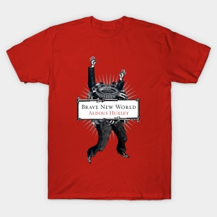 Brave New World - Aldous Huxley Book Cover T-Shirt